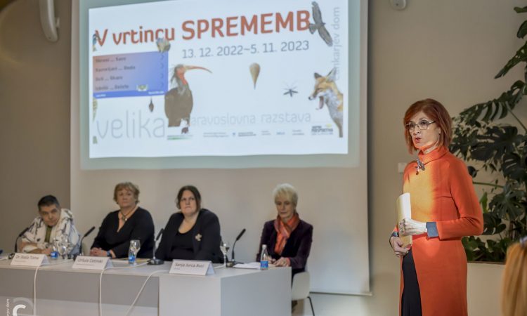 V Cankarjevem domu naravoslovna razstava V vrtincu sprememb