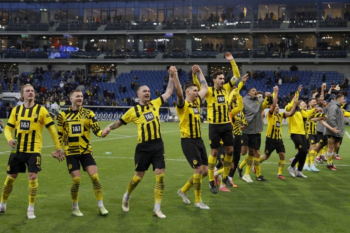 Borussia Dortmund začasno na vrh nemške lige