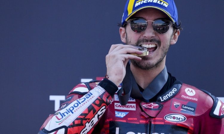 Italijan Bagnaia zmagal v sprintu v Mizanu