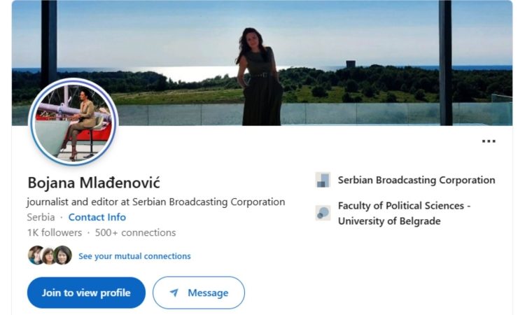 Izjava voditeljice RTS sprožila ogorčenje in nove proteste