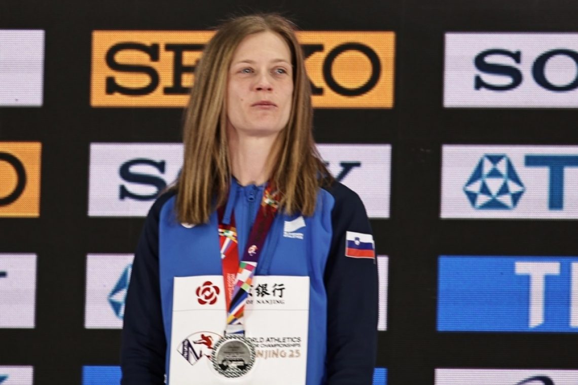 Tina Šutej druga na diamantni ligi v Rabatu