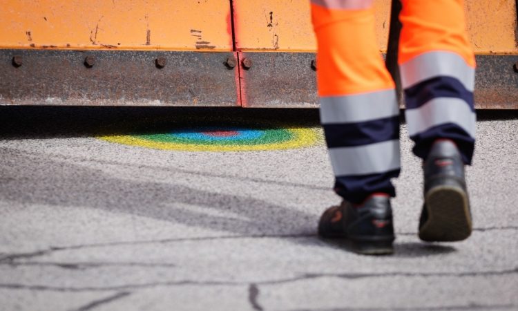 V Brestanici poteka tretja faza obnove Ceste na ribnik