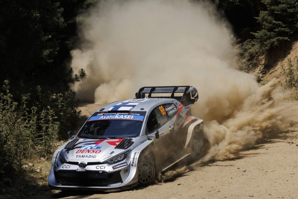 Rovanperä blizu prvi zmagi na domačem reliju