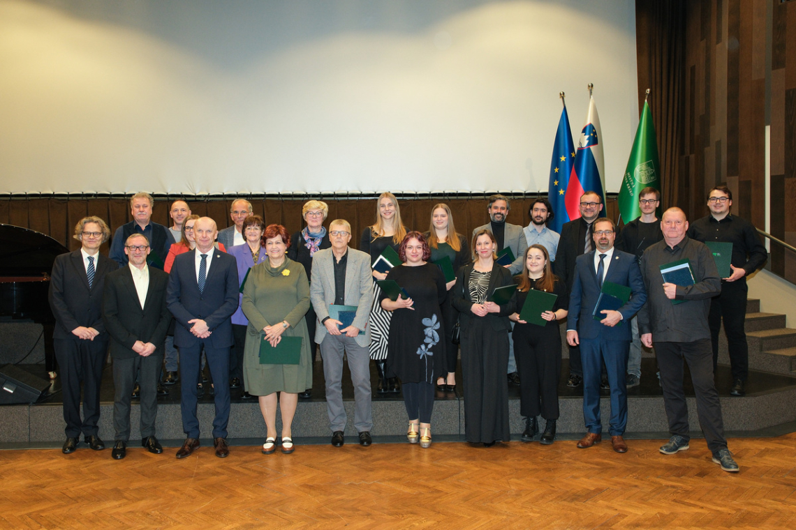 Krško ob kulturnem prazniku podelilo Prešernove plakete