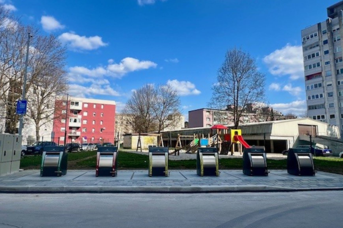 Podzemna zbiralnica v Velenju nadomestila 81 zabojnikov