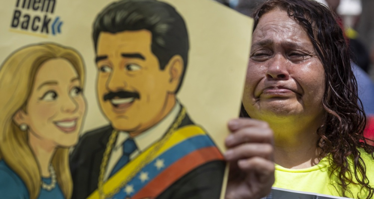 Maduro v prvem sporočilu iz pripora pozval k miru in dialogu