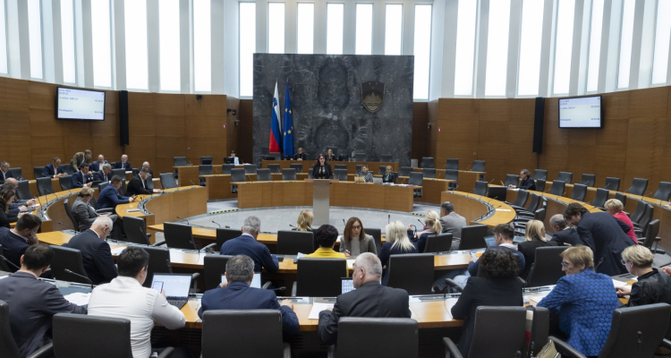 Poslanske skupine prihodnji teden o prvih odborih DZ
